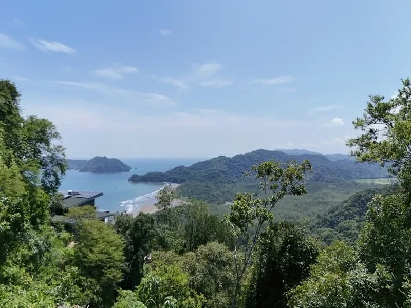 Lot #18 Ocean View 5068 m2 in Gated Community Bellevue Paquera Puntarenas