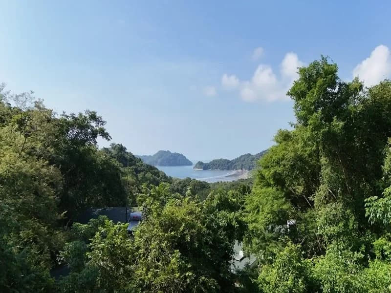 Lot #4 Ocean View 6327 m2 in Gated Community Bellevue Paquera Puntarenas